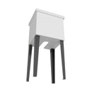 Bari Freestanding Plastic Laundry Utility Sink with Storage Cabinet by HouseOfZazla
