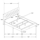Lexie - Tufted Panel Bedroom Set