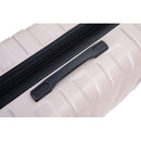 3 Piece Luggage Sets PC Lightweight & Durable Expandable Suitcase with Two Hooks, Double Spinner Wheels, TSA Lock, (21/25/29) Sand