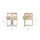 Millwick - Low Back Dining Chair - Natural Blonde by HouseOfZazla
