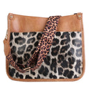 Women Fashion Leather Crossbody Bag Shoulder Bag Casual Handbag with Flexible Wearing Styles Adjustable Guitar Strap