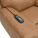 Chavis - Power Motion Loveseat With USB & Power Headrest - Brown