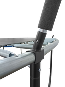 16FT Trampoline with Basketball Hoop - Recreational Trampolines with Ladder, Shoe Bag and Galvanized Anti-Rust Coating