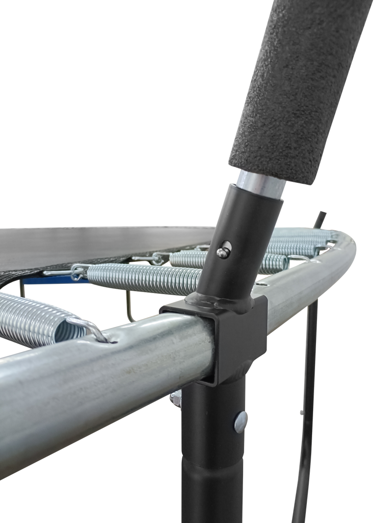 16FT Trampoline with Basketball Hoop - Recreational Trampolines with Ladder, Shoe Bag and Galvanized Anti-Rust Coating