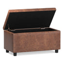 Cosmopolitan - Upholstered Storage Ottoman by Unique Piece Furniture