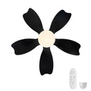 Low Profile Flush Mount Ceiling Fan With Light by HouseOfZazla
