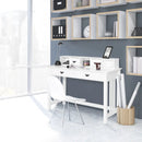Home Office Writing Desk with 4 Drawer Computer Study Table by LJGDeals
