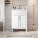 Bathroom Vanity With Top Sink, Cabinet With 2 Soft Closing Doors by Unique Piece Furniture