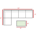 Comfortable Modern Patio Rattan Sectional Set With Cushions by Unique Piece Furniture