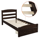 Platform Bed Frame With Storage Drawer And Wood Slat Support No Box Spring Needed by HouseOfZazla