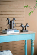 S/2 5x4x10.5' Trotting Horse Bookends by HouseOfZazla