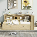 Daybed With Trundle, Storage Cabinets, USB Ports by HouseOfZazla