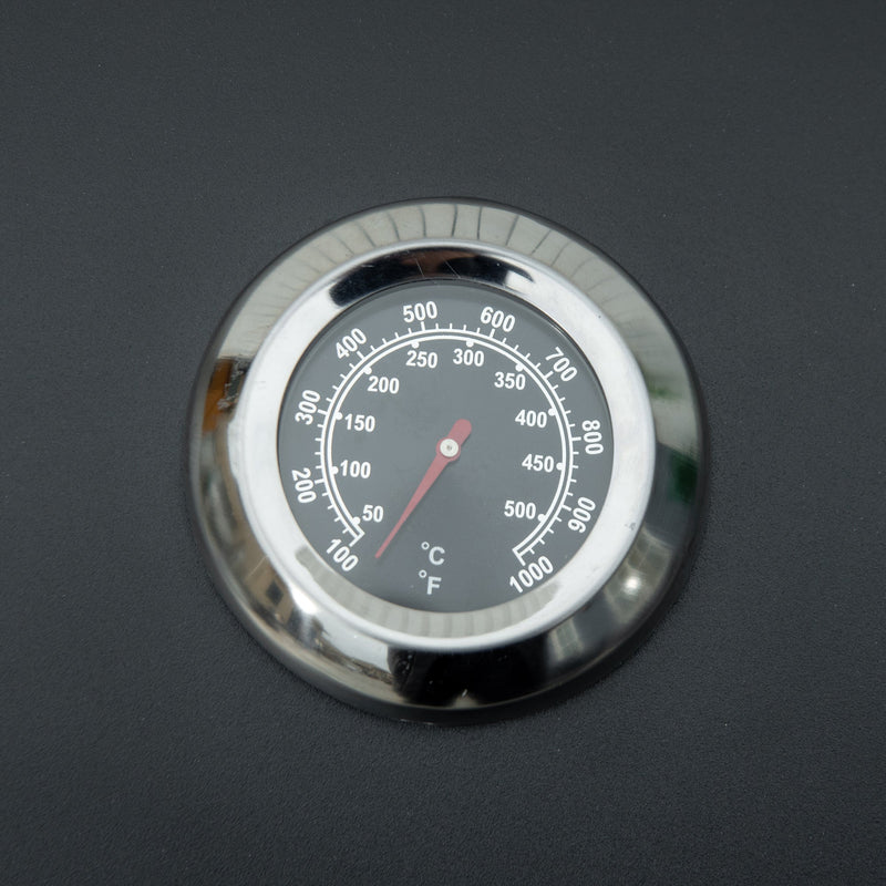 2 Burner Propane Gas Grill Outdoor Portable Tabletop BBQ with Foldable Legs, Lid, Thermometer for Camping, Picnic, Backyard, Black