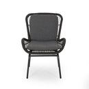 Outdoor Wicker Club Chair With Cushions (Set of 2) by HouseOfZazla