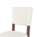5 Piece Counter Height Dining Set, Bar Table With 4 Upholstered Chairs