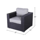 Patio Chair With Cushions Stylish Design by HouseOfZazla