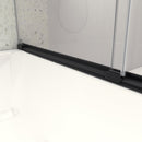 5476 Inch Frameless Double Sliding Matte Shower Door by HouseOfZazla