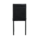 4-piece metal frame dining seats