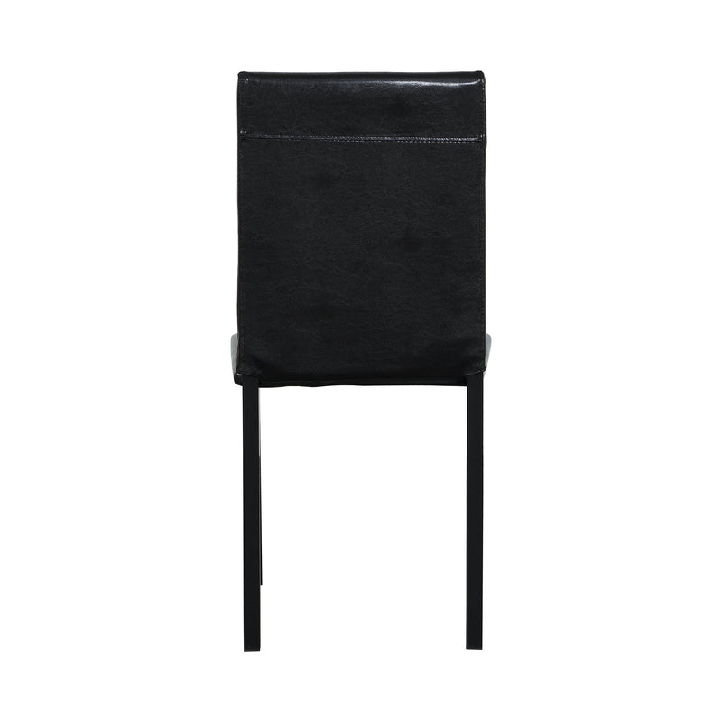 4-piece metal frame dining seats