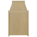 Laurelton 78-inch 4-door TV Stand Media Console Light Oak