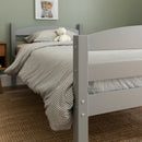 Carolina Transitional Solid Wood Twin-over-Twin Bunk Bed