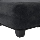 Oversized Chaise Lounge Sofa Bed with Deep Seat and Layered Armrests by HouseOfZazla
