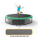 12' Recreational Kids Trampoline With Safety Enclosure Net & Ladder, Outdoor Recreational Trampolines by HouseOfZazla