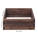 Square Raised Garden Bed Flower Vegetables Seeds Planter by LJGDeals