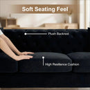 FX-P83-BK4 Sofa with 2 Pillows by HouseOfZazla
