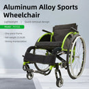 Premium Lightweight Foldable Sport Wheelchair by HouseOfZazla