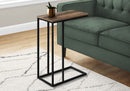 Accent Table, C-Shaped, Space-Saving Functionality by HouseOfZazla