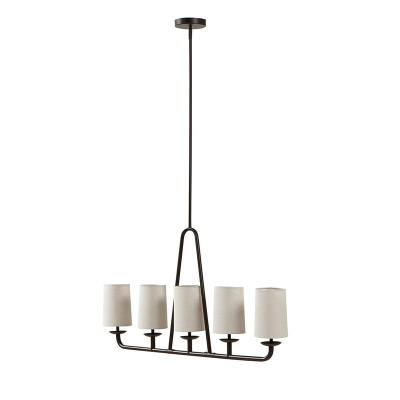 5-Light Linear Chandelier