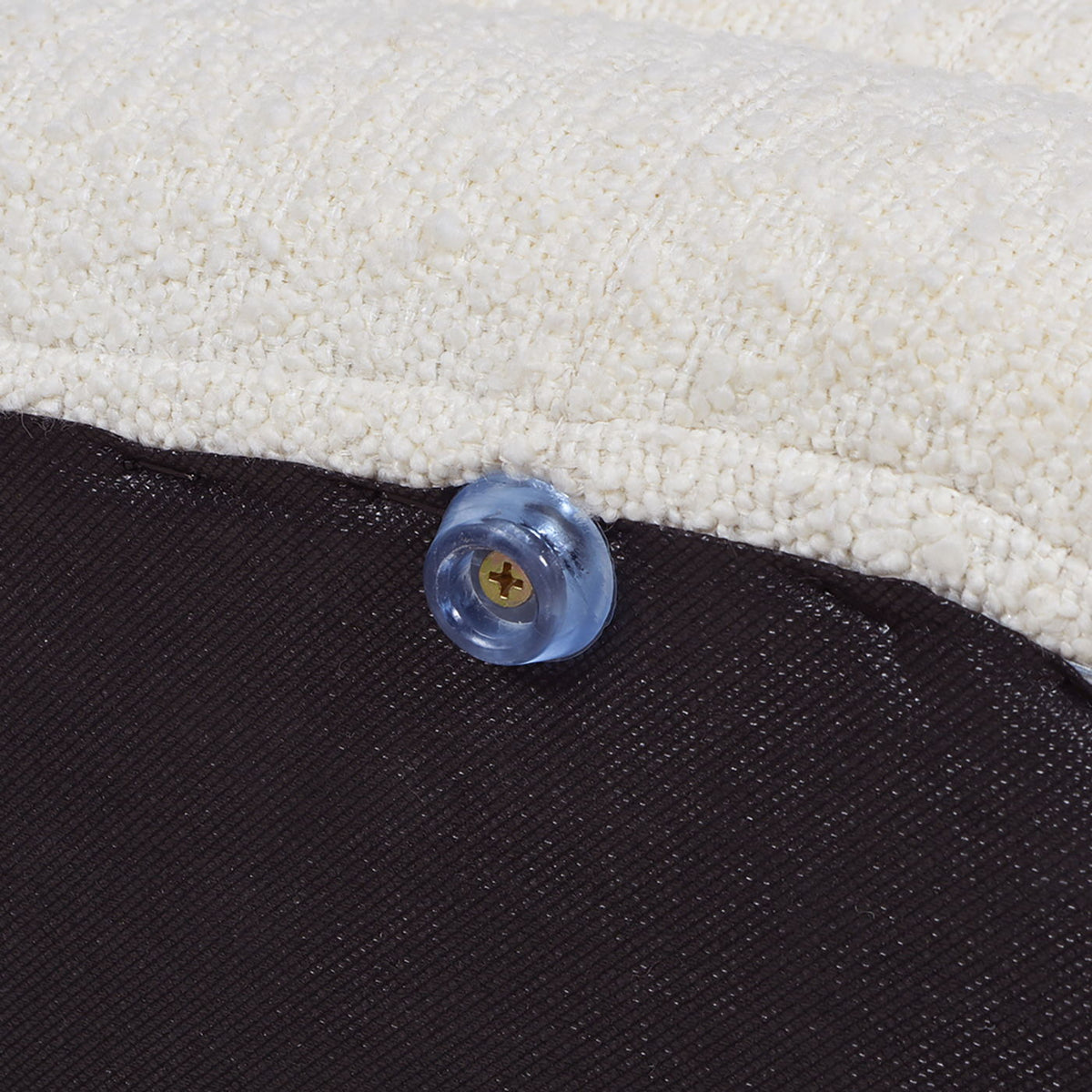 Fuji - Upholstered Oval Storage Bench, photo 18 of 21