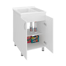 Foster 2 Door Utility Tub and Sink Freestanding Cabinet by HouseOfZazla