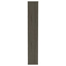 Corey 71-inch 8-shelf Bookshelf Weathered Grey