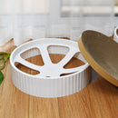 18-Inch Extra Large Cat Scratching Board - Replaceable Paper Core, Round Nest Design for Cozy Cat Naps