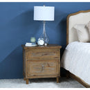 2 Drawer Nightstand - Taupe by HouseOfZazla