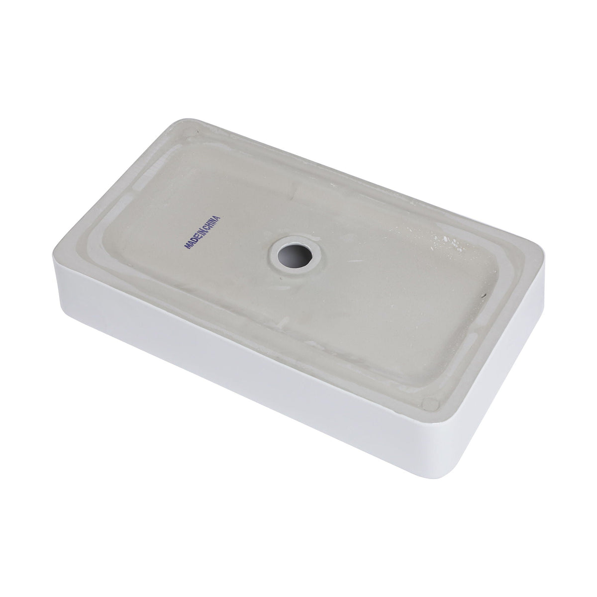 Modern Ceramic Rectangular Bathroom Vessel Sink With European Design, photo 8 of 14