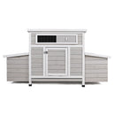 Large Chicken Coop Outdoor Hen House & Dual Nesting Boxes by HouseOfZazla