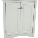 Triangle Bathroom Storage Cabinet With Adjustable Shelves, Freestanding Floor Cabinet For Home Kitchen by HouseOfZazla