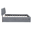 Upholstered Platform Bed With Trundle by Unique Piece Furniture
