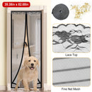 Magnetic Mesh Curtain Hands-free Fly Mesh Door Curtain 39x82Ó Self-adhesive Door Screen Anti Mosquito Bugs
