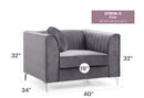 Contemporary Sloped Armchair by HouseOfZazla