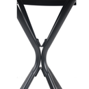 3-Piece Outdoor Patio Furniture Set with Foldable Chairs & Tempered Glass Table by HouseOfZazla