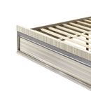 Leonor - Bed With LED Headboard And Footboard by HouseOfZazla