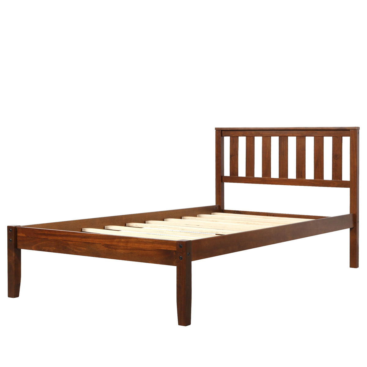 Platform Bed With Headboard, Footboard, Slat Support, photo 5 of 7