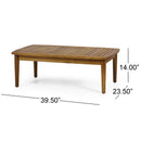 Willowbrook Teak Patio Furniture Set