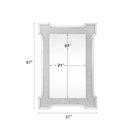 Noralie - 47" X 31" Accent Mirror With Faux Diamonds - Mirrored