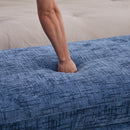 Modern Upholstered End Of Bed Bench With Armrests by HouseOfZazla
