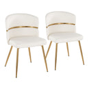 Cinch - Glam / Art Deco Dining Chair (Set of 2) by HouseOfZazla